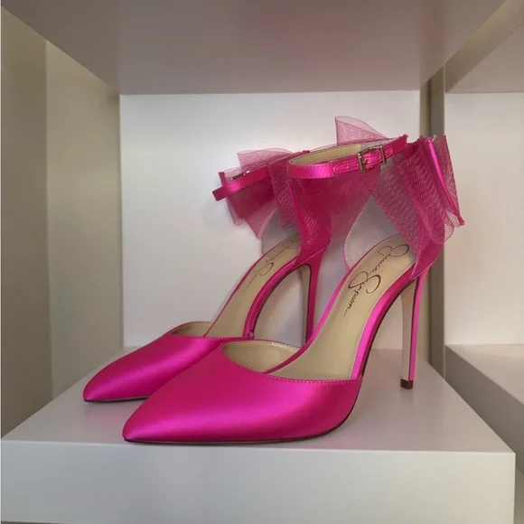 Jessica Simpson, Phindies Pump in Valley Pink, Size 9 - Picture 5 of 10